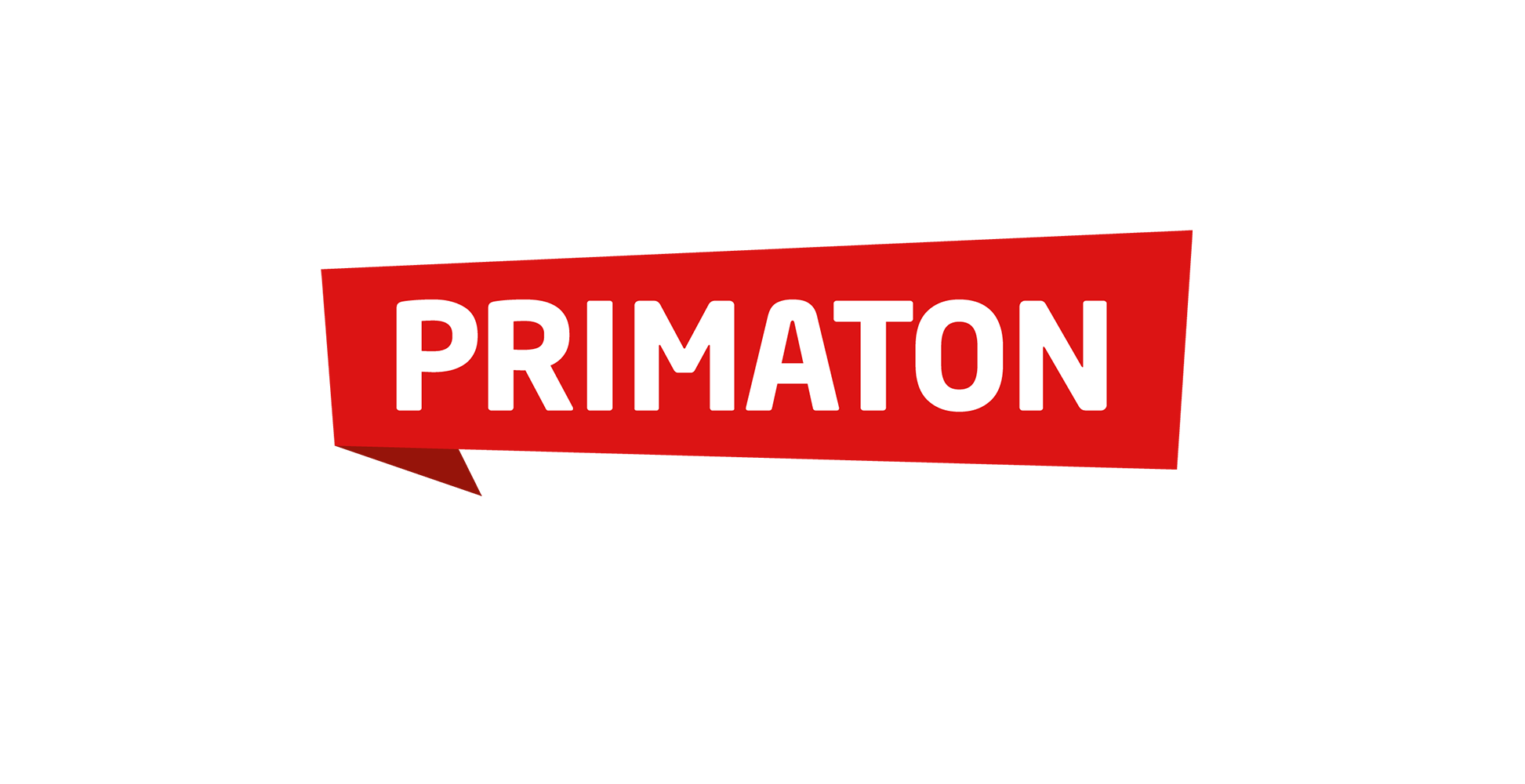 Primaton logo weiß mit weißem Schriftzug